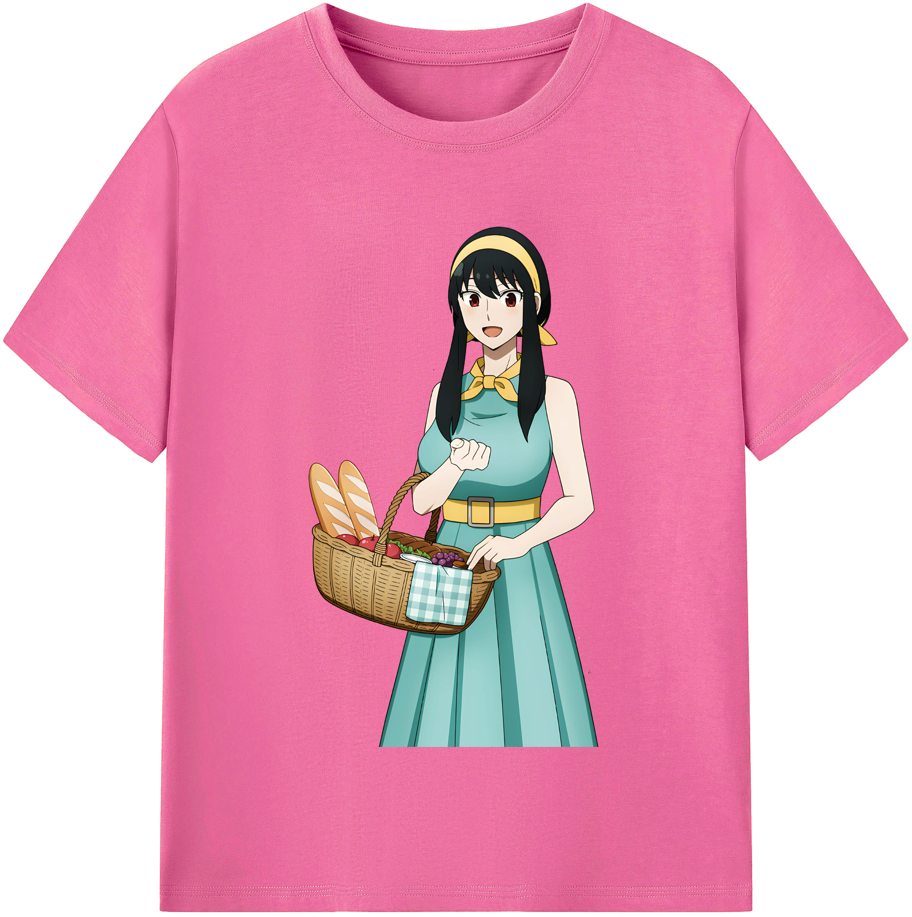 （画像用） SPY×FAMILY间谍家家酒 レディースカジュアルプリントTシャツ（綿100％）